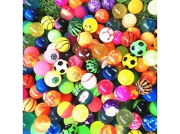 Bolas de Borracha com Elasticidade Híbrida Exterior, Pacote de 30