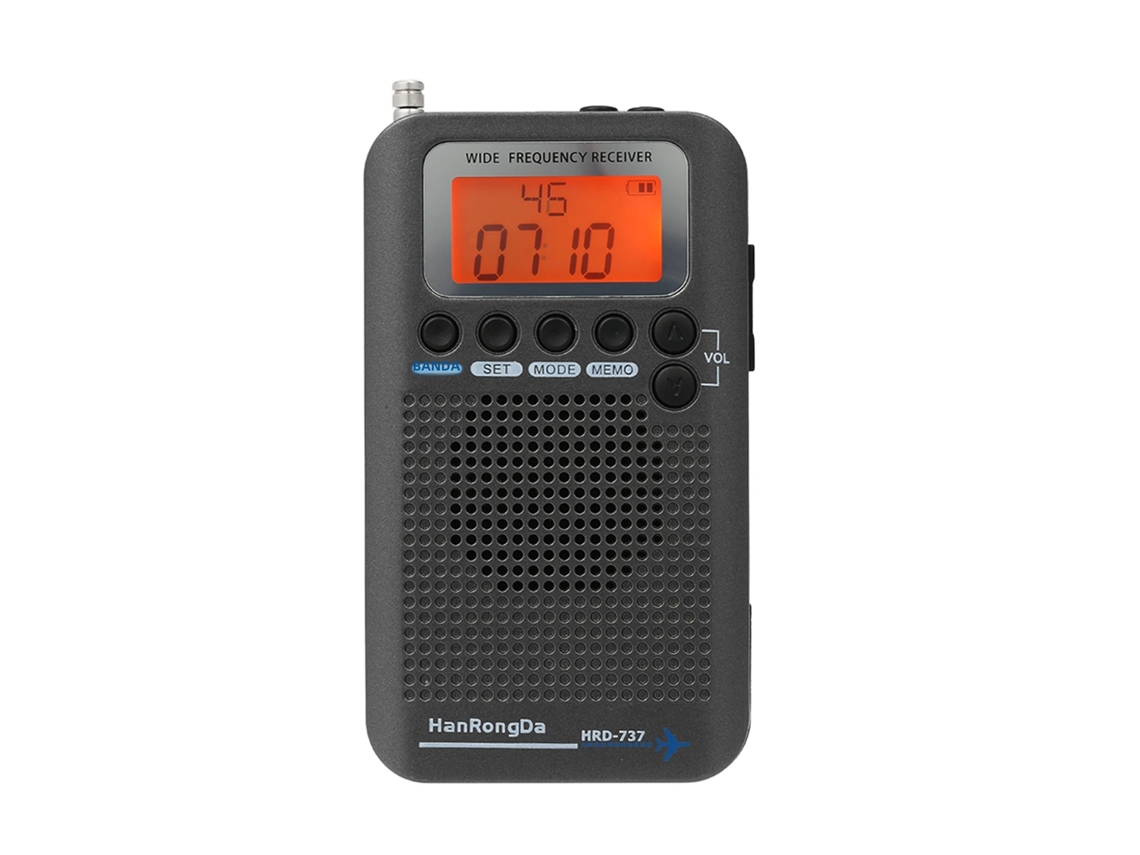 Rádio Portátil de Banda Completa Hrd 737 MDUG