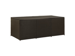 Storage Chest, Storage Chests Vidaxl Marrom Rattan / Vime (180 X 90 X 70 Cm)
