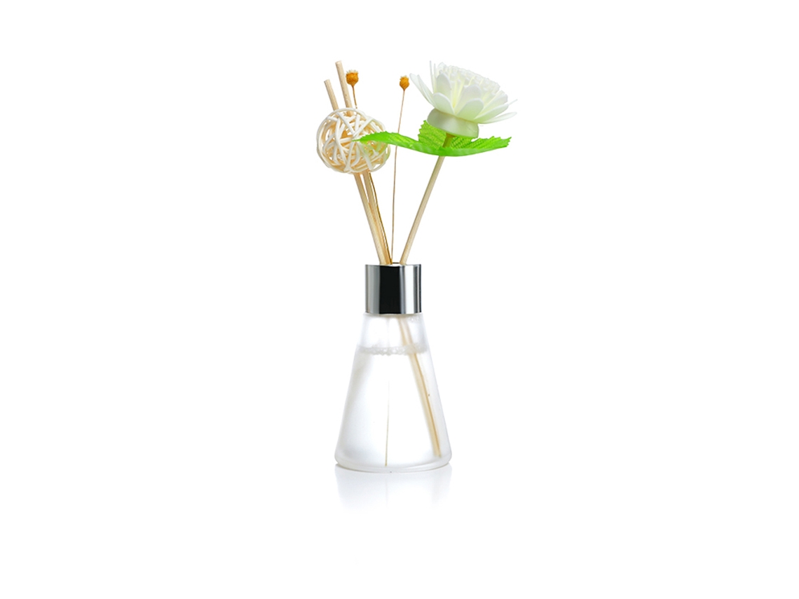 VYLARA Difusor De Perfume Essencial Com Varetas De Rattan Para Casa E Escritório Aroma De Jasmim