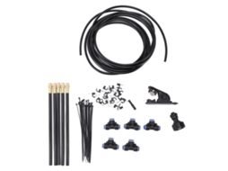 Kit De Irrigação Por Gotejamento 5m Tubo 5 Bicos Ajustáveis