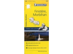 Livro Michelin FRANCE Finistere Morbihan Map 308 MapsLocal Michelin de Michelin (Inglês)