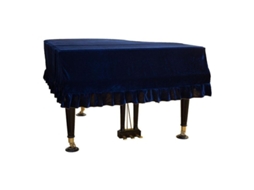 2026 funda Protectora Contra El Polvo para Piano de Cola Lsw de Material Suave Y Duradero Lavable a Mano o Máquina 230 240 Azul