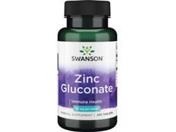 SWANSON Zinc Gluconate 30 Mg 250 Tabletas