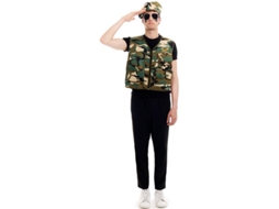 Kit militar para homem