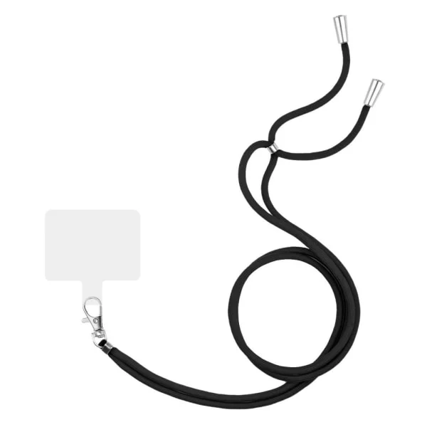 Cordão Para Celular / Colar Para Celular / Suporte Para Celular Preto