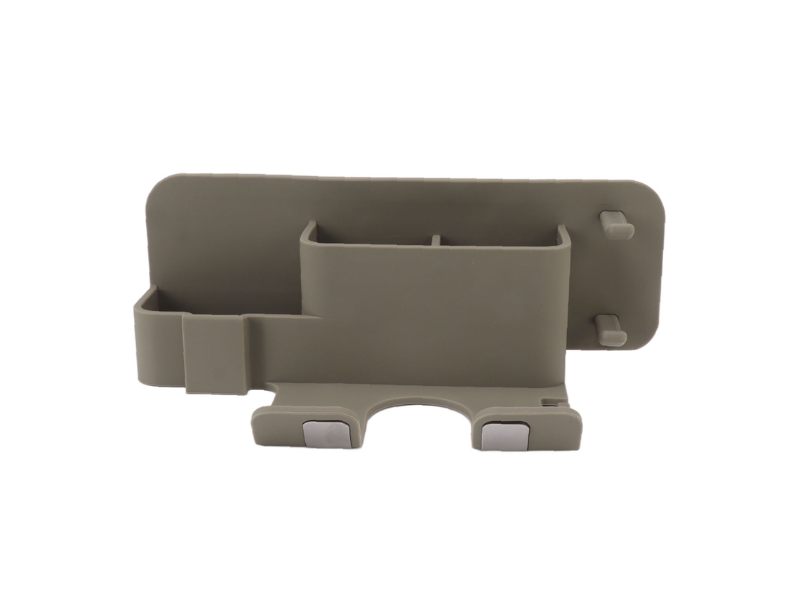 Suporte de Secador de Cabelo com Ventosa Cinza S/MARCA