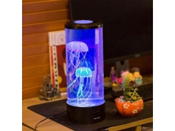 Lâmpada De Noite Medusa Usb Lava Led Para Crianças Mesa Dormitório 2025