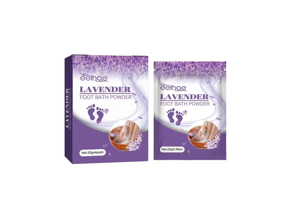 Sal Grosso Lavanda LAXISCREED para Banhos de Pé e Aromaterapia Relaxante