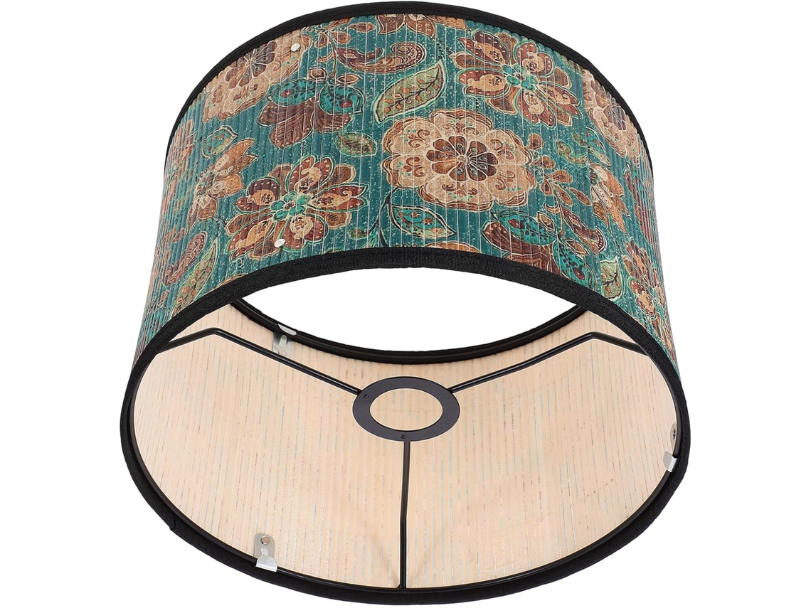 Abajur De Mesa Vintage Em Bambu, Soquete E27