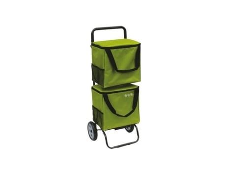 Carrinho De Mercado 2 Rodas 2 Sacos Verde 8210 478 Sidebag