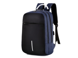 Mochila Masculina De 16 Polegadas Com Trava De Senha, Bolsa De Computador Antirroubo Para Negócios E Casual Com Porta Usb Externa Brilvibera