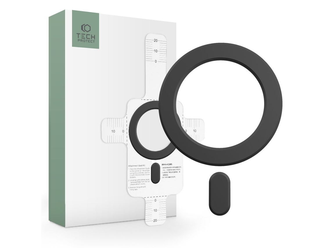 Anel Magnético Universal Tech-protect Magsafe Preto