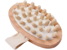 Lurelia Acessório De Duche Com Escova De Massagem Corporal, Massagem Suave, Uso Diário Prático