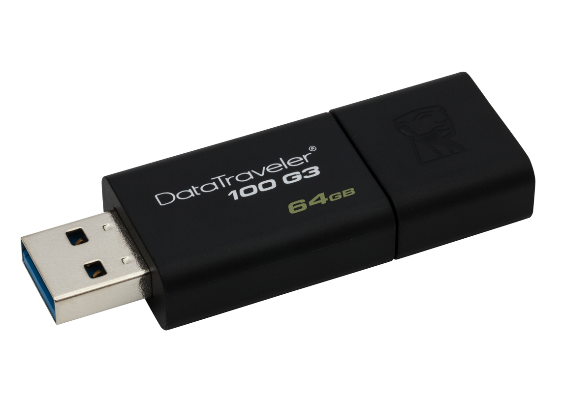 Pen USB KINGSTON TECHNOLOGY  DataTraveler 100 G3 64GB 3.0