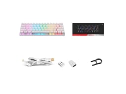 Teclado LAXISCREED Sem Fio 61 Teclas