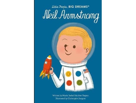 Livro Neil Armstrong de Maria Isabel Sanchez Vegara (Inglês)