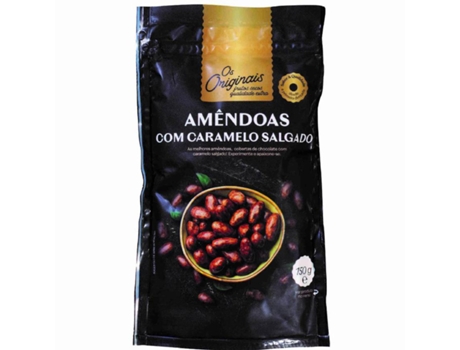 Amêndoa Torrada com Caramelo Salgado