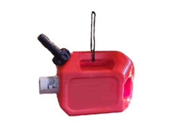 Mali adorno de Barril de Gasolina Vermelho Multifuncional em Resina Decorativo Natal