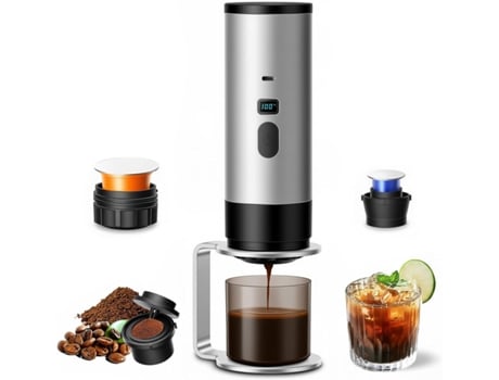 Máquina De Café Portátil 3 Em 1, Máquina De Café Expresso, Jaicom