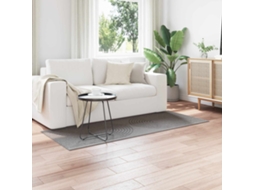 Vidaxl Tapete Interno Galati Cinzento 150 X 80 Cm Poliéster