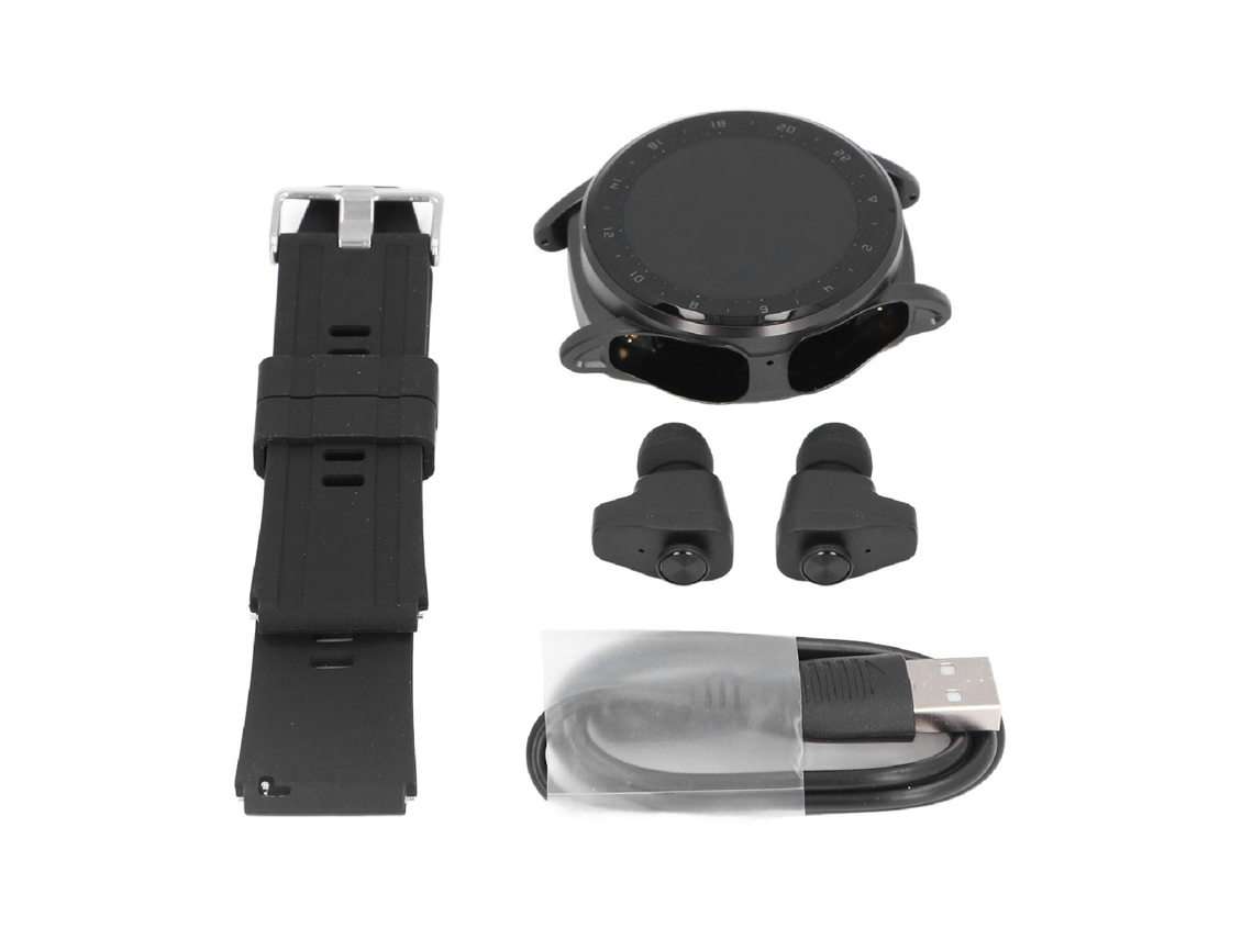 Smart Watch EOOCOO (fones de Ouvido Bluetooth Tws 2 em 1, Nfc, Passômetro Esportivo)