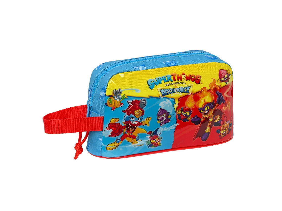 Porta-Merendas Térmico Superthings Rescue Force 21.5 X 12 X 6.5 Cm Azul
