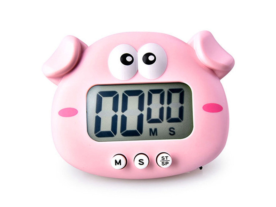 Relógio Digital Com Alarme, Cronômetro E Marcação Precisa