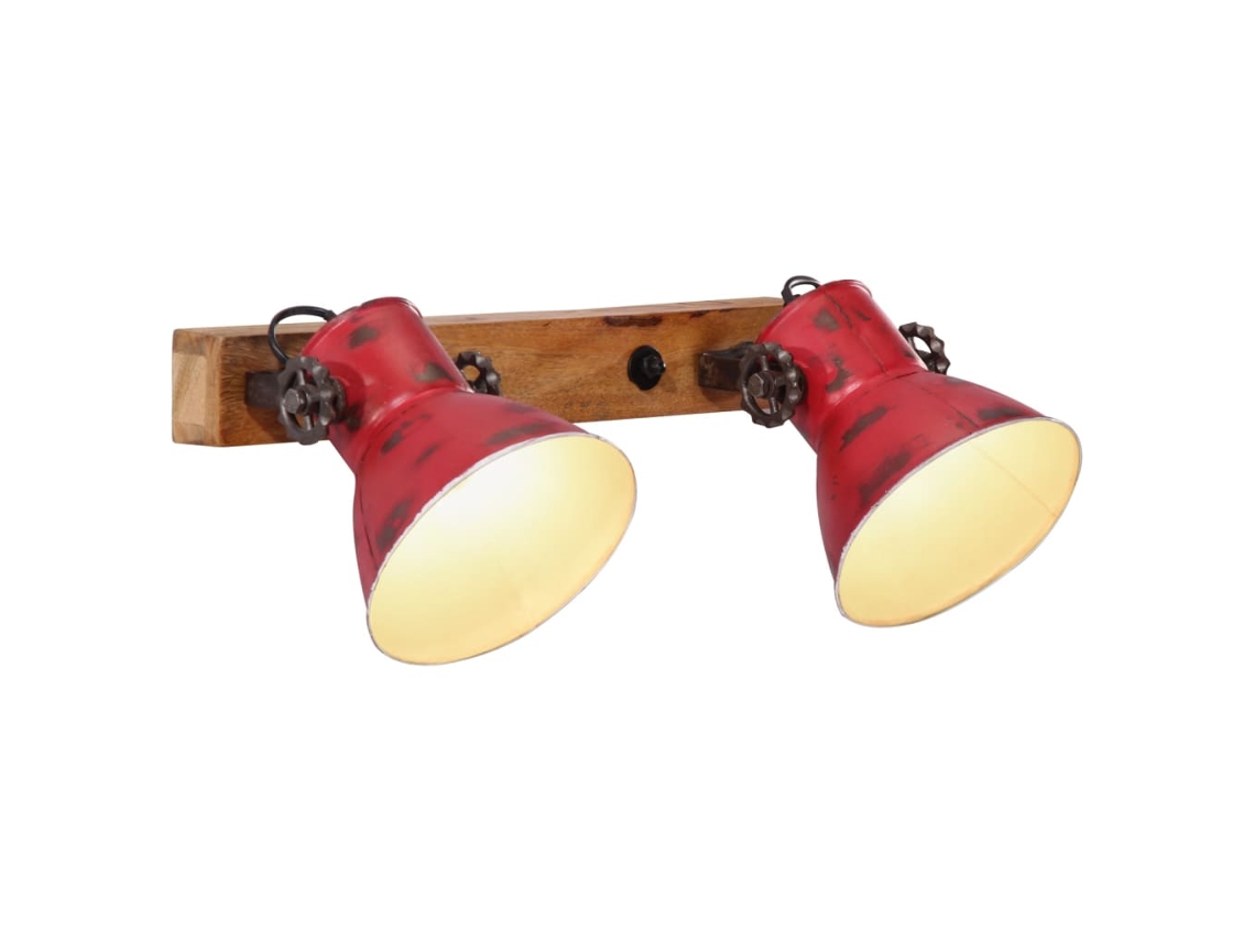 Wall Lamp, Wall Lamps Vidaxl Vermelho Ferro (n/a)