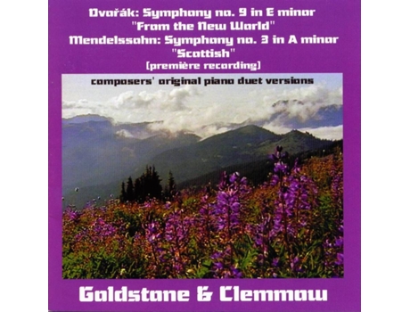 CD Goldstone & Clemmow - Dvorak And Mendelssohn Symph. (1CD)