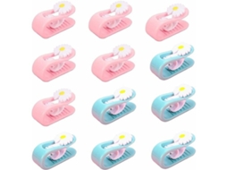 Clipes Para Quilt, 24 Clipes Para Quilt Sem Agulha Com Design Natalino Deslizante