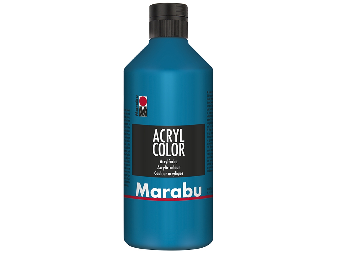 Tinta Acrílica MARABU Acryl Color 500 Ml Branco 070