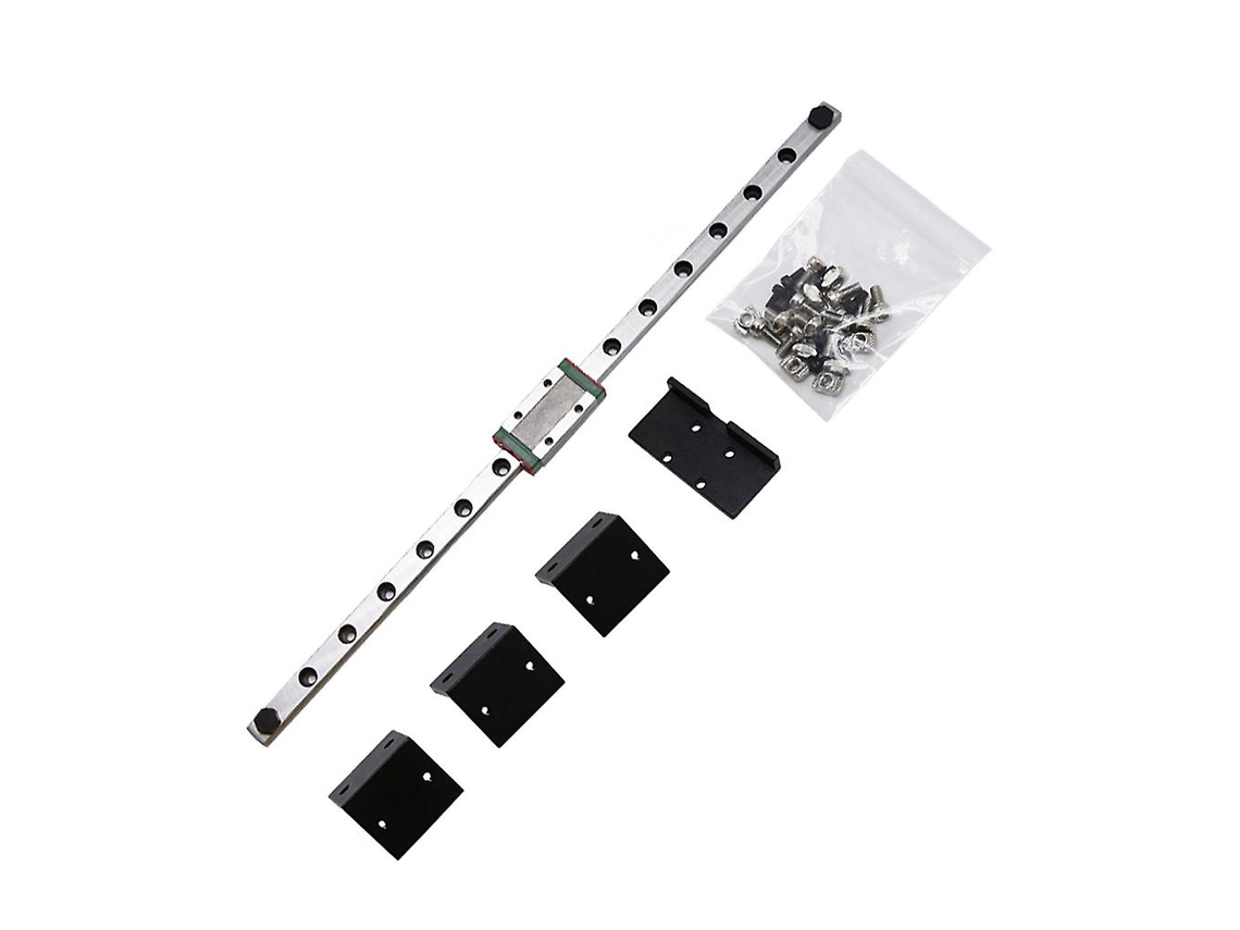 Para Atualização Do Ender 3 V2 Guia Linear De Eixo X Mgn9h 315 Mm Com Painel Traseiro Aquaforge