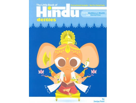 Livro the little book of hindu deities de sanjay patel (inglês)
