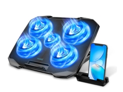 Almofada/suporte De Dissipador De Calor Para Notebooks, Para Notebooks De 12 A 15,6 Polegadas (preto)