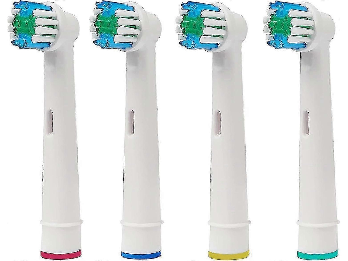 Cabeças De Escova De Dentes Elétrica, Compatíveis Com Braun Oral B, Pacote Com 4