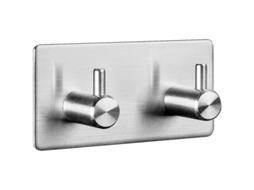 Fasst gancho Doble de Pared Sin Taladro para Cocina Y Baño de Acero Inoxidable Con Adhesivo 3m CUIDADOS
