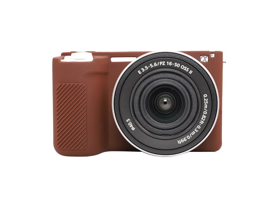 Capa De Silicone Eifson Para Sony Zv-e10 Ii/zv-e10m2 - Macio Antirriscos - Café