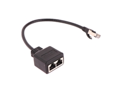 Lurelia Divisor Ethernet Rj45 31 Cm Preto, Para Rede Lan