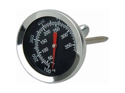 Termômetro de Aço Inoxidável para Forno, Churrasqueira e Defumador, Faixa Temperatura 50 a 350 °c 100 700 . GOKOCO (tipo °c)
