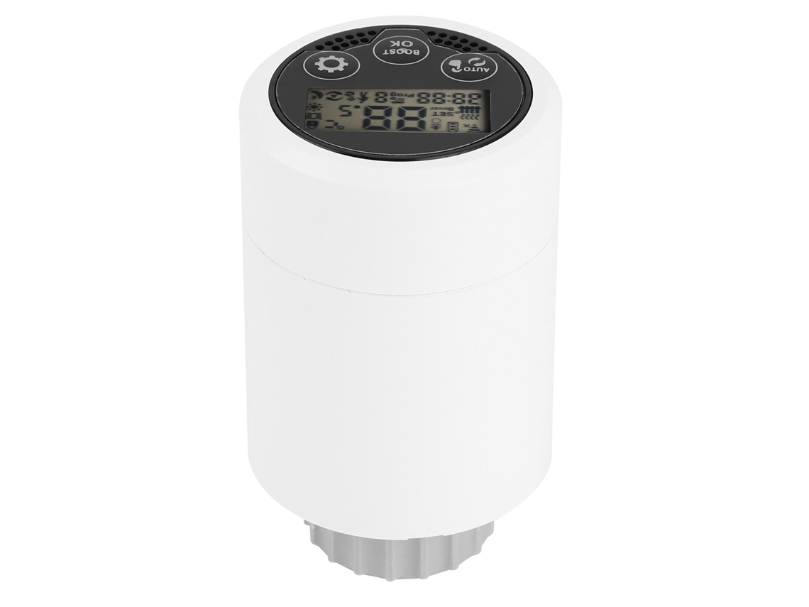 Válvula De Radiador Zigbee Controlada Por App Móvel Com Regulação De Temperatura - Laxiscreed