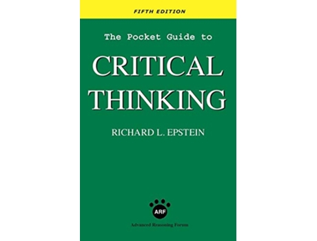 Livro The Pocket Guide to Critical Thinking fifth edition de Richard L Epstein (Inglês)