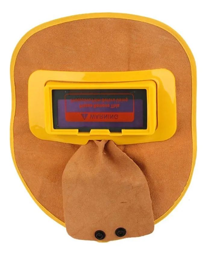 Novo Capacete De Soldagem De Couro De Vaca, Máscaravayotoy