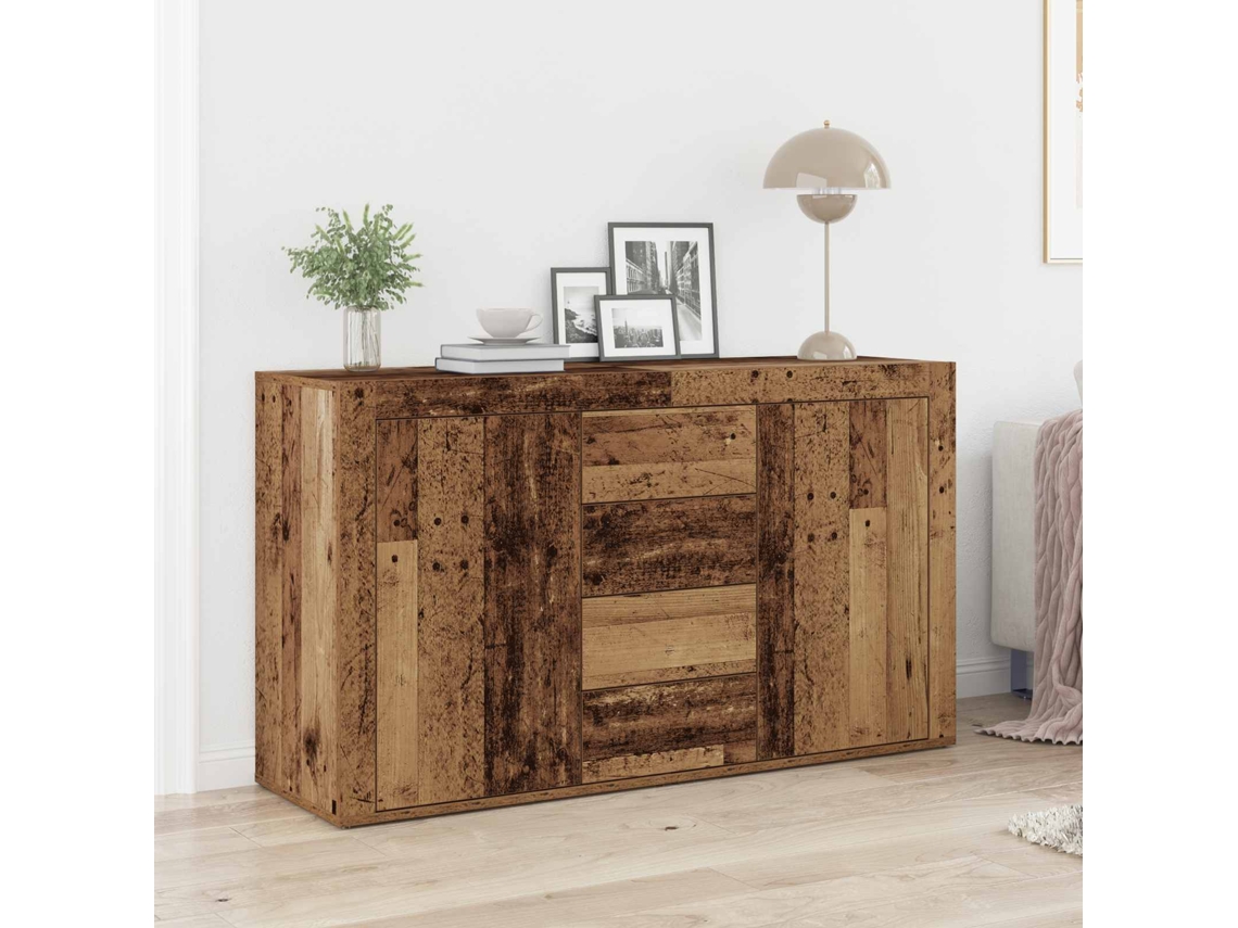 Vidaxl Buffet Madeira Antiga 120 X 36 X 69 Cm Derivados De Madeira