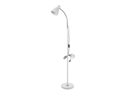 Luminária De Pé Led 20w 160cm Branca Virone