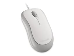 Rato MICROSOFT L2 Basic (Cabo USB - Casual - 1000 dpi - Branco)