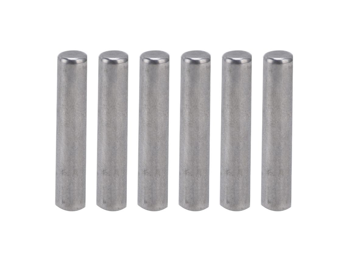 20 Varetas Aço Inox Eixo D 6mm Robôs