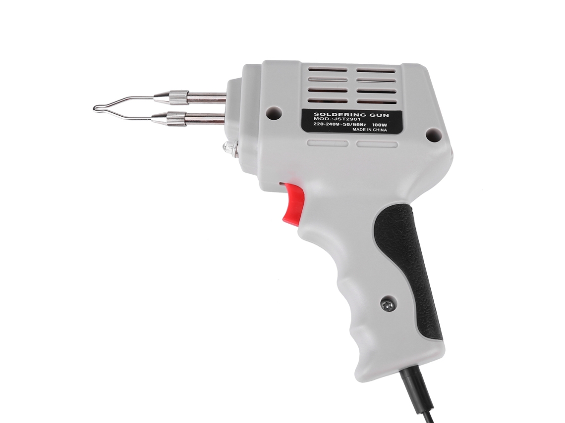 Laxiscreed Ferro De Soldar A Pistola Com Fio E Luz Integrada Para Soldar Com Mais Precisão