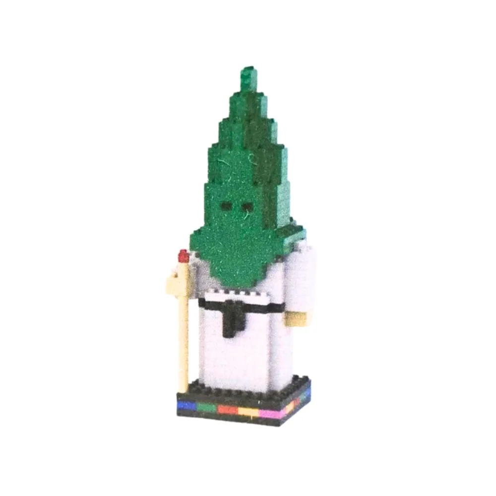 Pixo Nazareno com Capa Preta e Branca 342 Peças Blocos de Montar Nzsc12 P25pixopixoworld