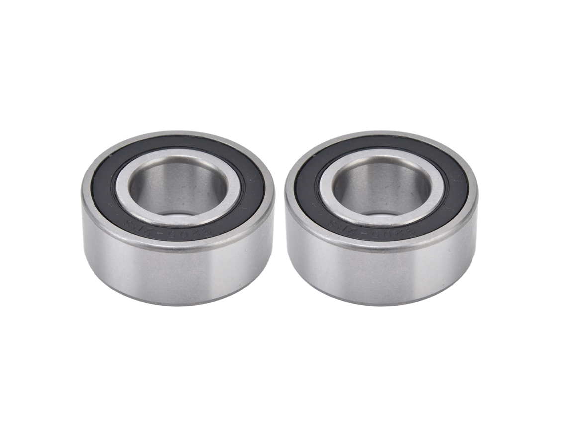 2pcs Rolamento De Bola Dupla Fileira 3205-2rs Alta Velocidade Para Maquinaria Agricola E Industrial